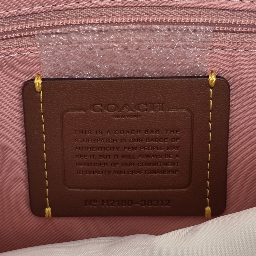Coach Pink Taylor Tote - Picture 6 of 10